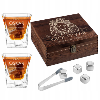 Darček pre neho sada whisky gravírovania