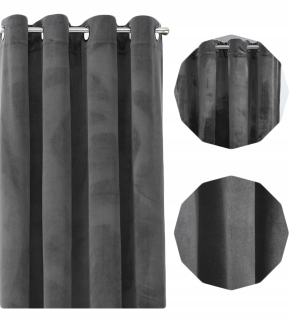 Záves so zatemňovacími krúžkami 140 cm x 250 cm