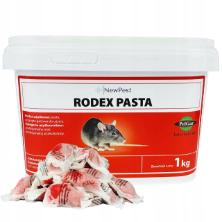 Profesionálny jed na Paste Rodex Rodex 1 kg