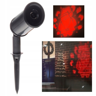 Laserový projektor - LASEROVÝ PROJEKTOR VODEODOLNÝ LASER Santa