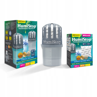 Pohlcovač vlhkosti - AKCIA: HUMISTOP ABSORPTOR VLHKOSTI + 2 NÁPLŇKY