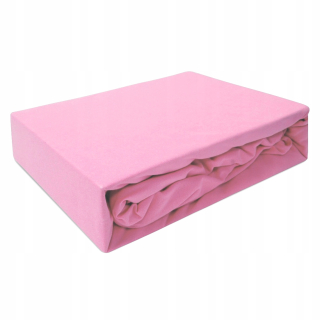Dresový list s gumovou pásmou 60x120 Pink Pink