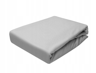 Dresový list s elastickým pásmom 70x200 svetlošedá