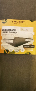 PLACHTA s elastickým džersejom 160X200 sivá