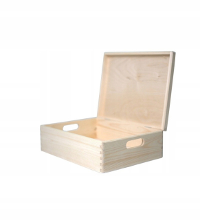 Drevené boxy1 Drevená skrinka 5 l 13 x 30 x 40 cm