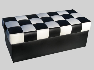 Kôš na prádlo - Prevodovka s POUF otvorená na automatovom automate