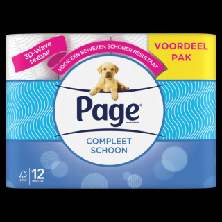 Toaletný papier - Strana Kompletný školský toaletný papier 12 valčekov