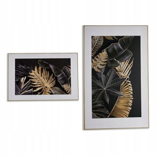 Pobočky Canvas Wood (3 x 81,5 x 121 cm)