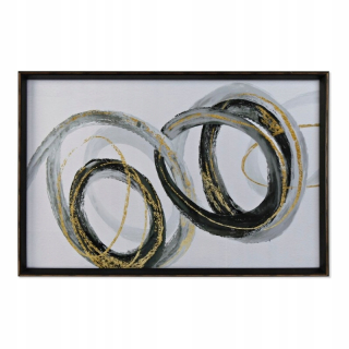 DKD Image Home Decor Abstrakt (120 x 6 x 80 cm