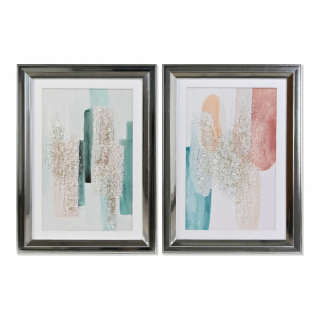 DKD Image Home Decor Abstrakt (2 ks) (49 x 3