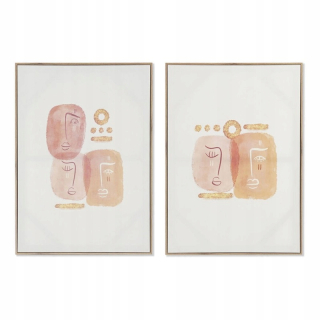 DKD Image Home Decor Abstrakt (2 kusy) (50 x