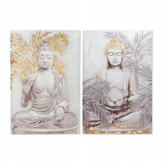 Obrázok DKD Domáce dekorácie Oriental Buddha (80 x 2,8 x