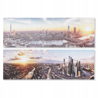 Obrázok DKD DOMOV DECON Miasto (90 x 2,3 x 30 cm) (2