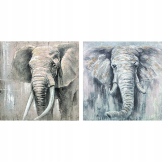 Obrázok DKD Home Decor Słoń (100 x 2,4 x 100 cm) (2