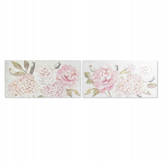 Obrázok DKD DOMOV DECON DECON KVETY SHABBY Chic (120 x 3 x