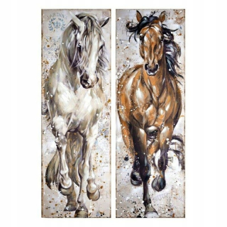 Obrázok DKD Home Decor Horse (50 x 3 x 150 cm) (2 ks)