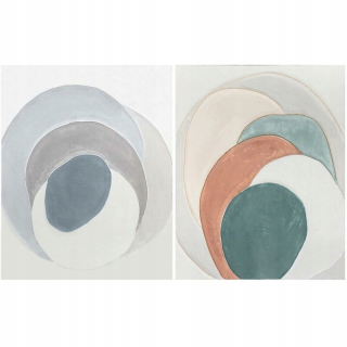 Obrázok DKD DOMÁCNE DECON Moderné kruhy (80 x 3,7 x 1
