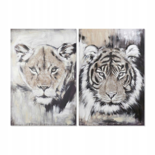 DKD Image Home Decor Colonial Tiger (80 x 3 x 1