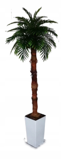 Palma umelé cicas 160cm pot farby