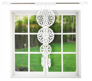 Záclonový panel z polyesteru 40 cm x 130