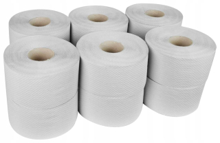 Toaletný papier - Toal jumbo ekologický papier šedý 12 valčekov