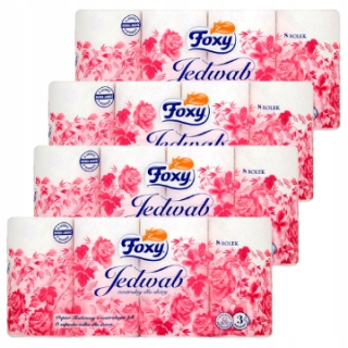 Toaletný papier - Foxy Silh Foxy Paper Veľká sada 32 valčekov