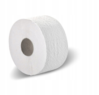 Toaletný papier - Toaletný papier Jumbo 100 m 12 bielych valcov 2W.