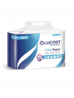 Toaletný papier - Prémiový toaletný papier Lucart 3 vrstvy 24 valčekov