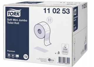 Toaletný papier - Toaletný papier TORK 110253 12ks. biely