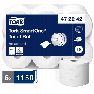 Toaletný papier - Tork toaletný papier Recyklovaná celulóza 6 ks.