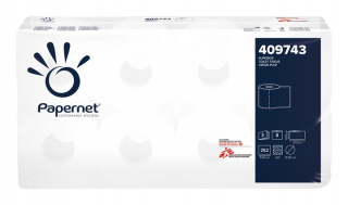 Toaletný papier - Biely toaletný papier 3W Papernet 409743