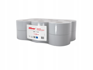 Toaletný papier - Toaletný papier vo veľkej úlohe. Jumbo Gray Cliver