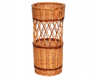 Kôš, košík - Dáždnikový prútený obchod Wicker 51x23x23 cm Brown