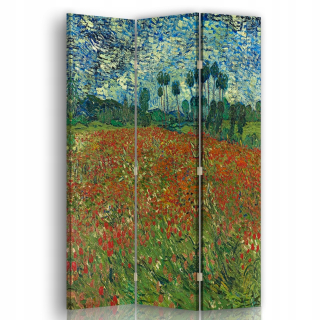 Makové pole 110x150 Obrazovka (3 panely)