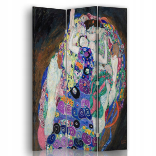 Rozdeľovač izby The Virgin - Klimt 110x150 (3 panely)