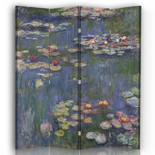 Obrazovka Lilies - Coins - 145x180 (4 panely)