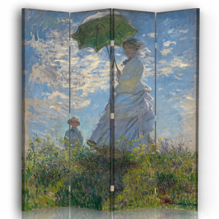Žena s dáždnikom 145x180 (4 panely)