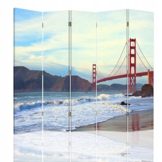 Obrazovka Feby Golden Gate Bridge 180x180 cm