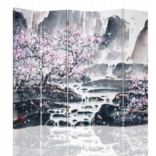 Skríning Feby Pink Cherry 180x180 cm