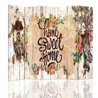 Fearby Room Screen Domov Sweet Home 180x180 cm