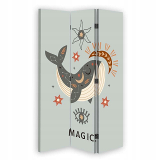 Reproduktor Room Cork Magic Whale 110x170 cm