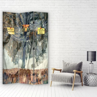 Feby Room Screen Cork záhadný strom 110x170 cm