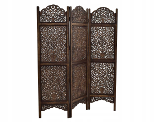 Openwork Colonial Screen Brown 3 Winger