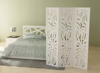 Openwork Wall Screen Monster Listy - Selva