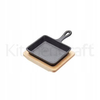 Panvica - Litinová panvica Kitchen Craft s plechom