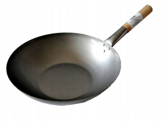 Wok panvica - FRYING PAN WOW 14 INCHES FLATH DNO Čínsky 35cm KK