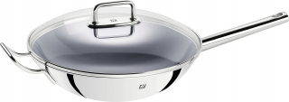 Wok panvica - Panvica s vekom wok zwilling plus 32cm striebro
