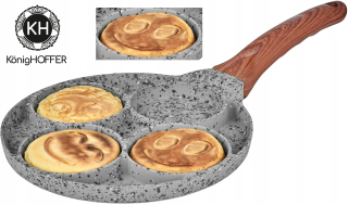 Panvica Konighhoffer Venga granitová 21 cm na vajíčka a palacinky