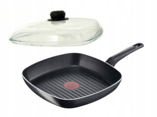 Panvica - Grilovacej panvici Tefal Cook 'n' Clean + veko