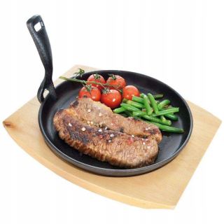 Panvica - Liatina tabuľa Liatina doska 22 cm s palubnou